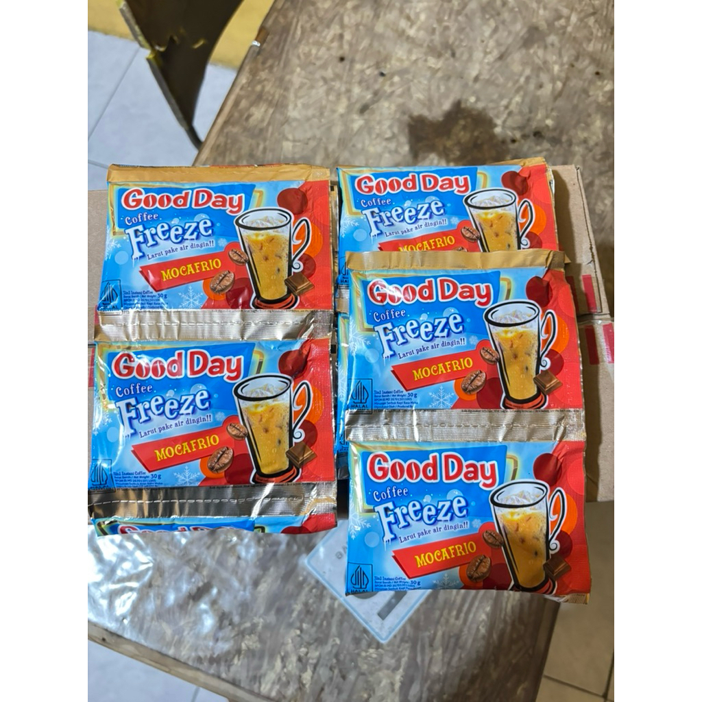 

Good Day Frezee Mocafrio 1 Renteng isi 10 Sachet