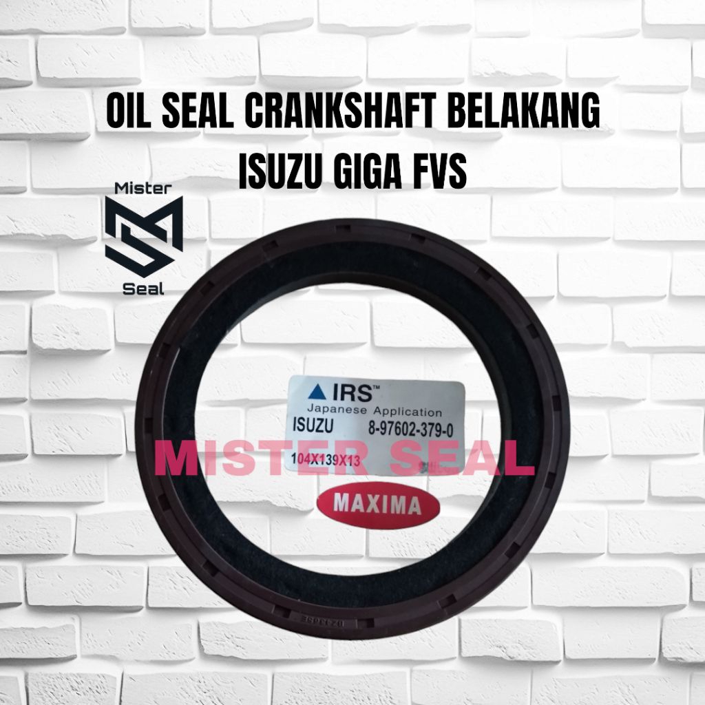 OIL SEAL CRANKSHAFT BELAKANG ISUZU GIGA FVS