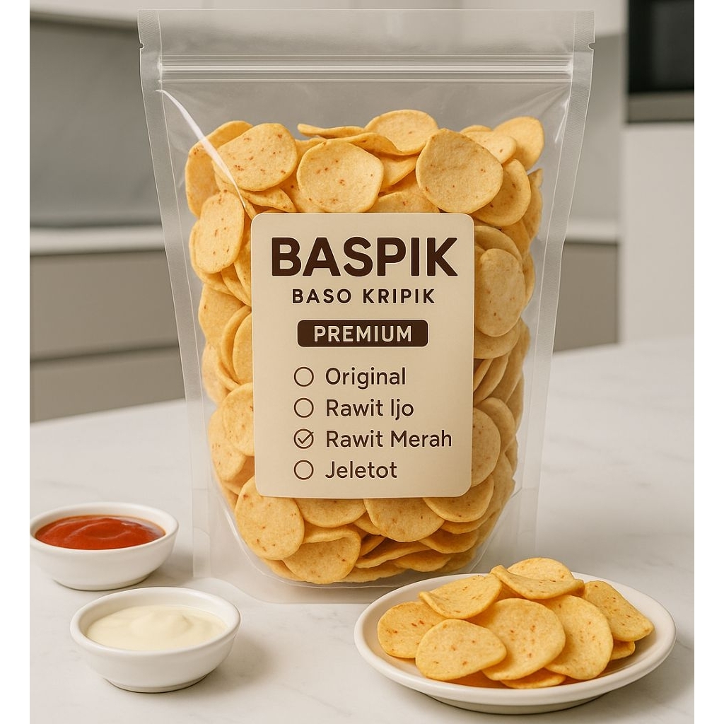 

[BASPIK] Baso Kripik Premium - Rawit Merah