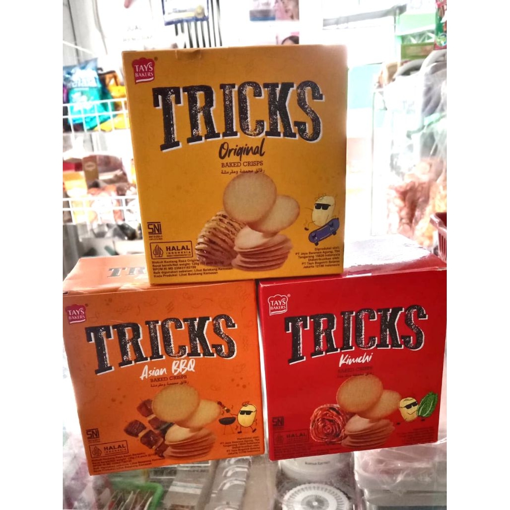 

TRICKS 1 box isi 10 murah BERBAGAI rasa