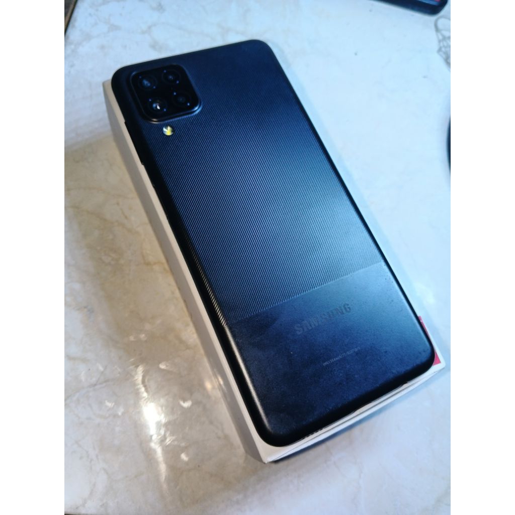 SAMSUNG A12 RAM 6/128 LENGKAP SECOND