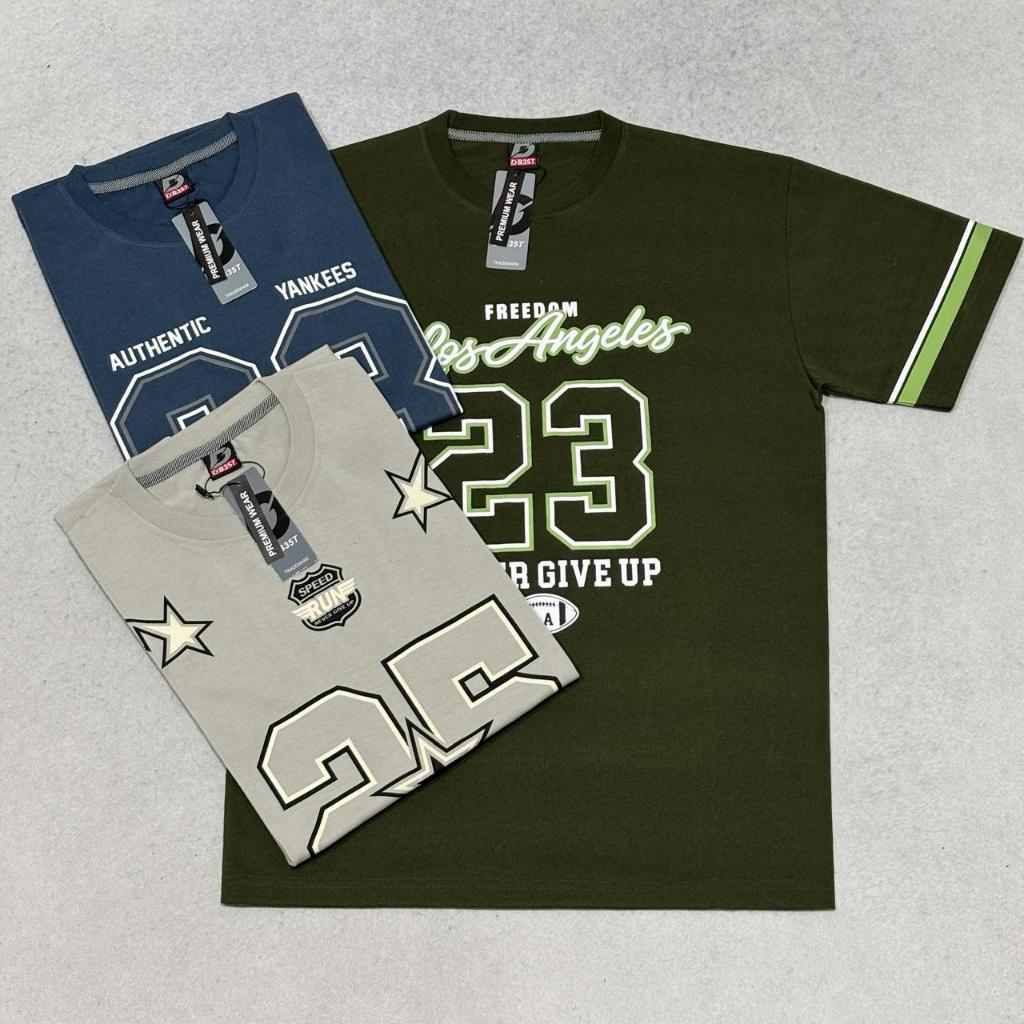 5 Pcs 100 ribuan kaos pria terlaris motif angka simple | kaos distro pria wanita terbaru | baju cowo