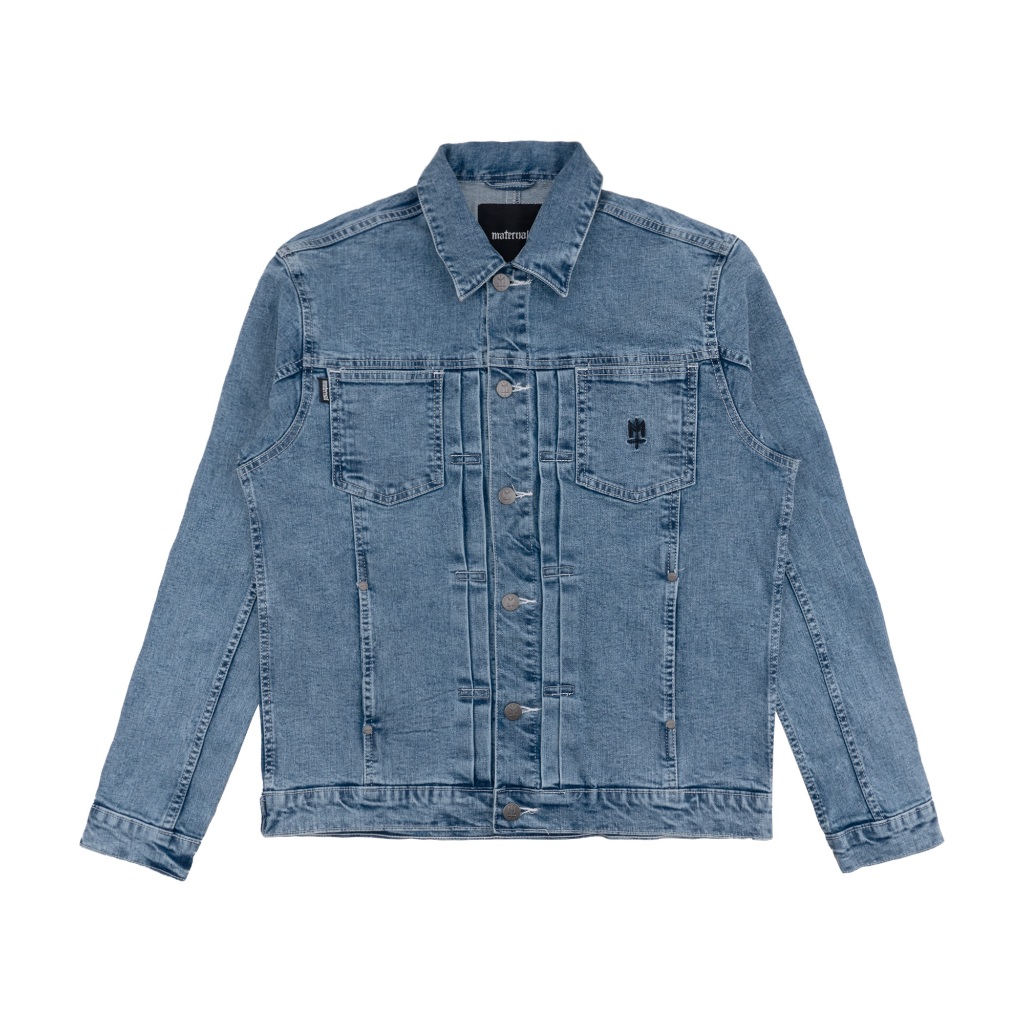 DENIM JACKET MATERNAL DISASTER "CIRRUS"