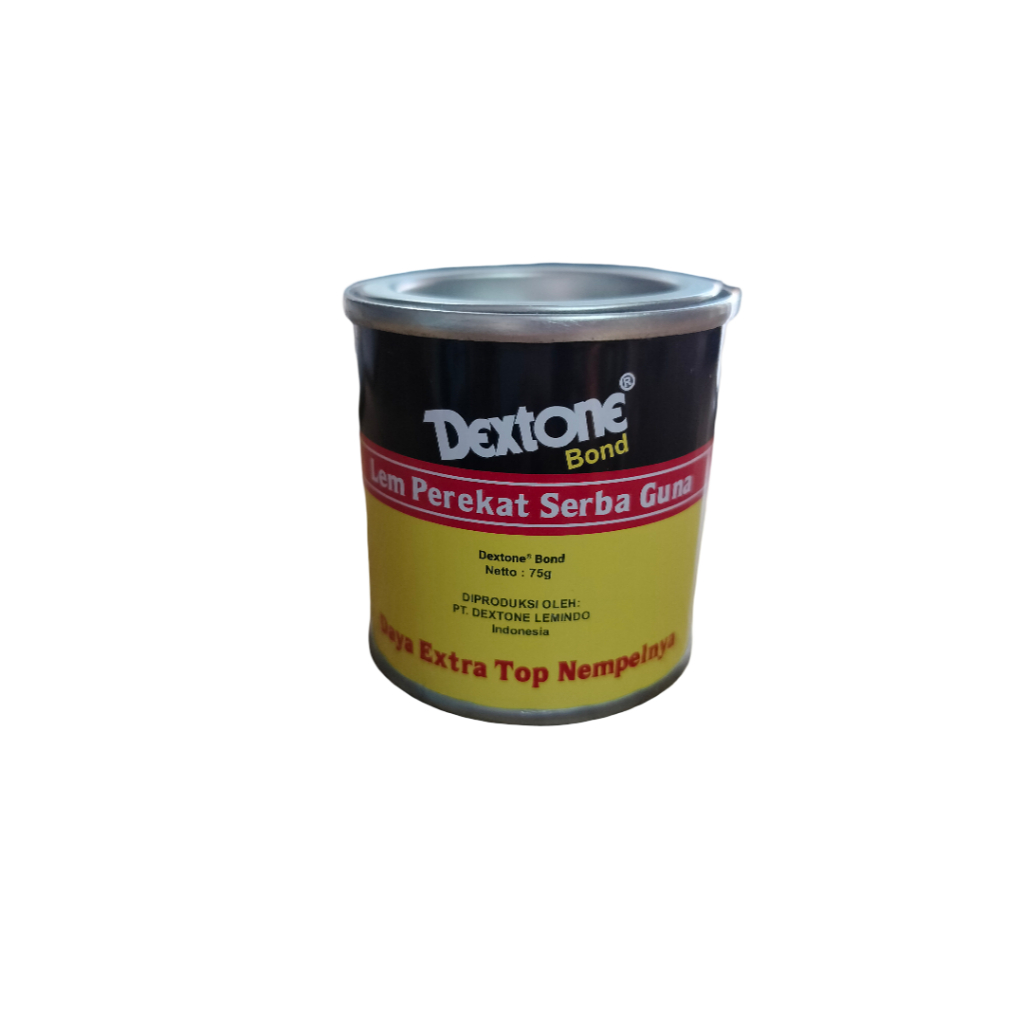 ~TOOLS MASTER~Dextone Bond 101 75gr Lem Aibon Karet Besi Perekat Serbaguna Kaleng isi 75gr