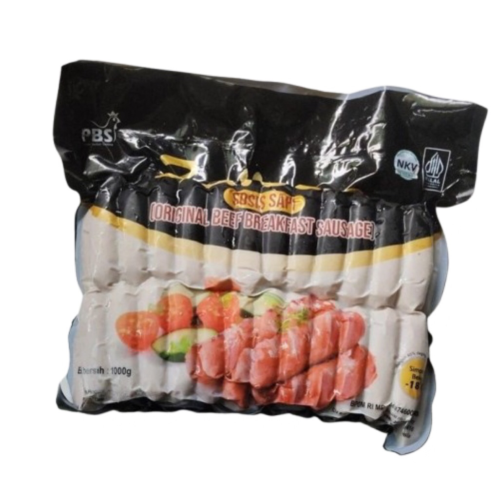 ZAITUN BEEF BREAKFAST SAUSAGE 1 KG (SOSIS SAPI)