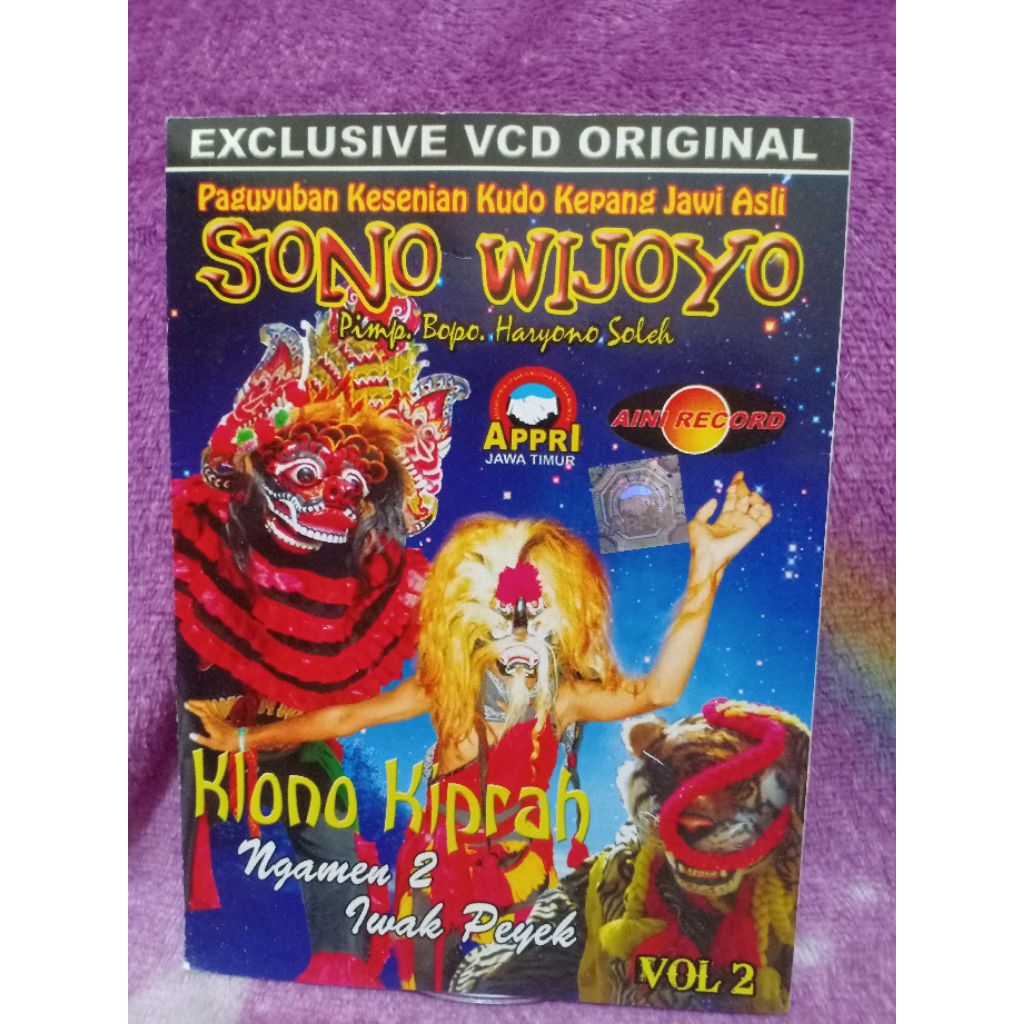 VCD JARANAN SONO WIJOYO VOL 2