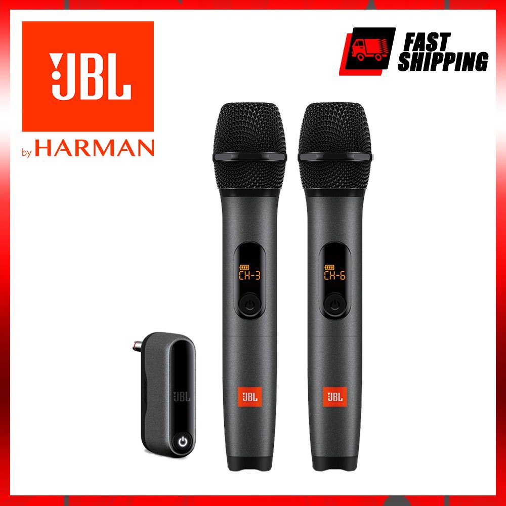 JBL Wireless Microphone Karaoke Professional Handheld Microphone Set