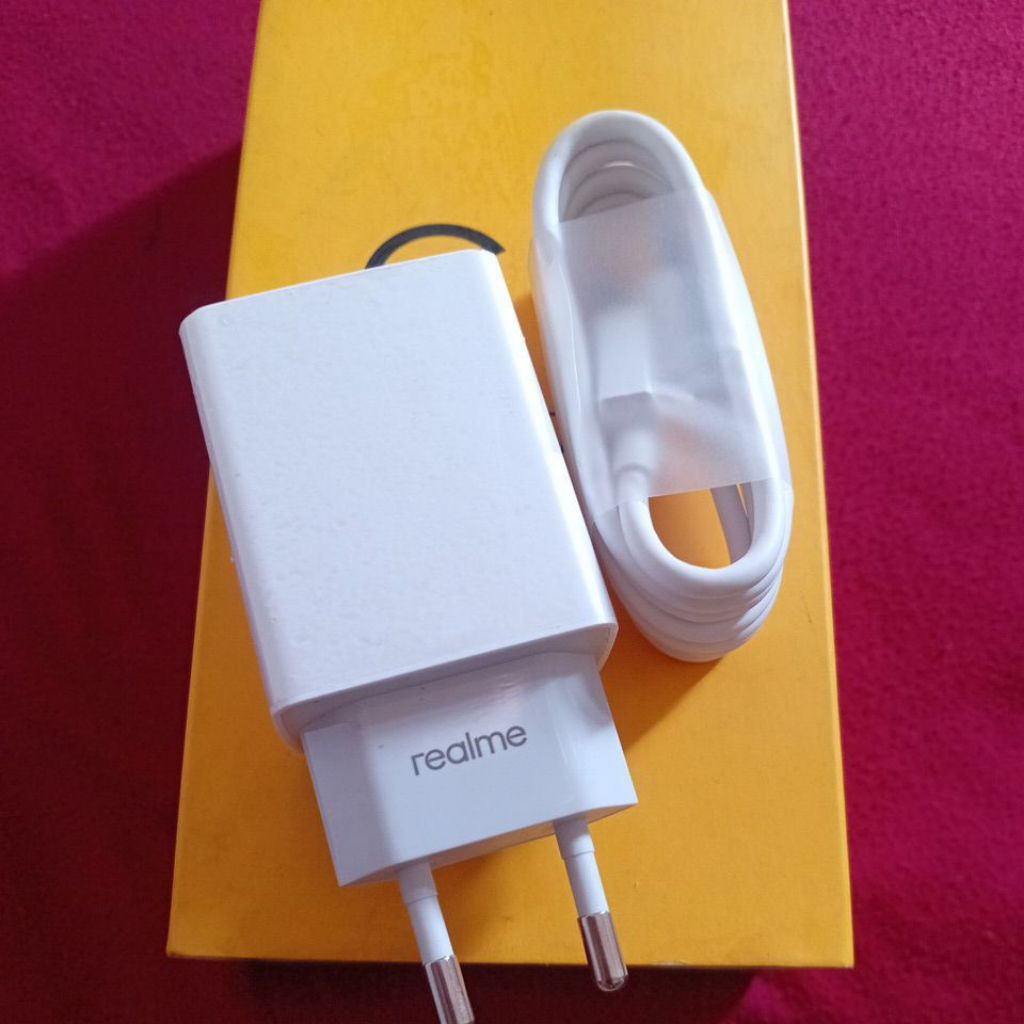 Charger original Realme 2A Micro usb asli bawaan hp
