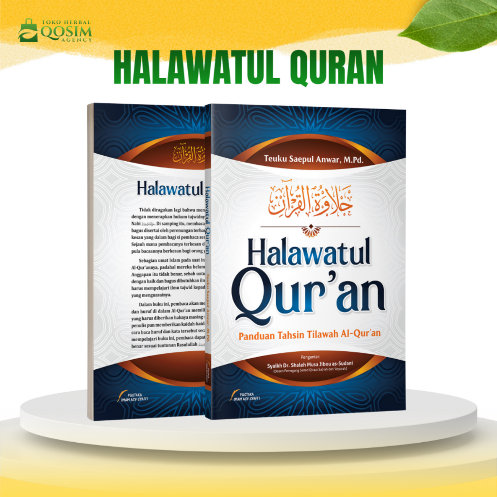 Buku Halawatul Quran Panduan Tahsin Tilawah Al Quran - Original Pustaka Imam Syafi'i