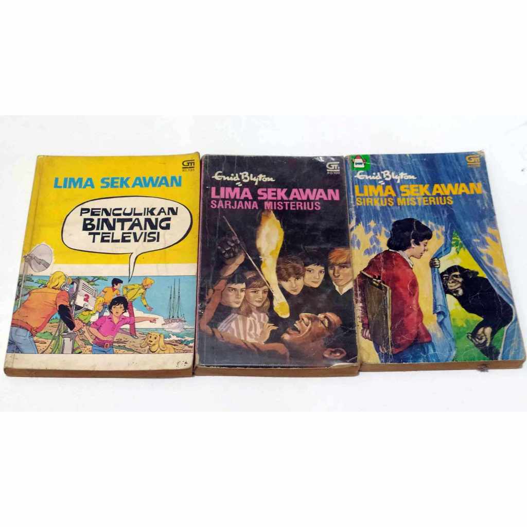Novel Detektif - Lima sekawan
