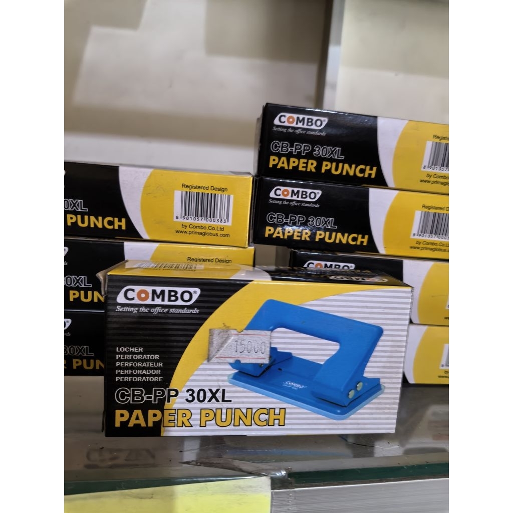 

Pelobang Kertas ukuran 30XL (1KOTAK)