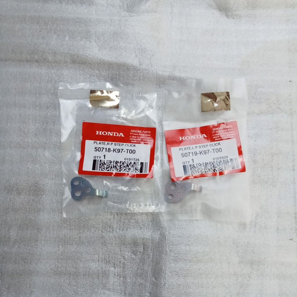 Plat Step Belakang Kanan & Kiri Honda PCX 150 Original