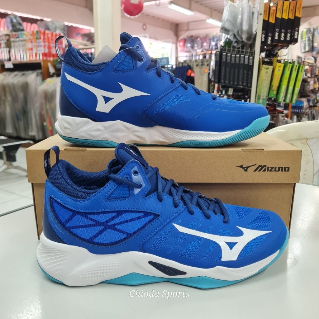 Sepatu Volley Mizuno Wave Dimension Mid Original Spatu Shoes Volly Voly Voli Poli