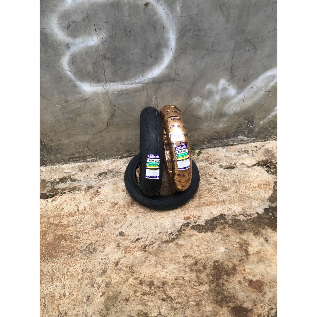 BAN MOTOR MATIC R14 // MIZZLE MR01 (RACE COMPOUND) TUBELESS BAN MOTOR VARIO, BEAT, MIO