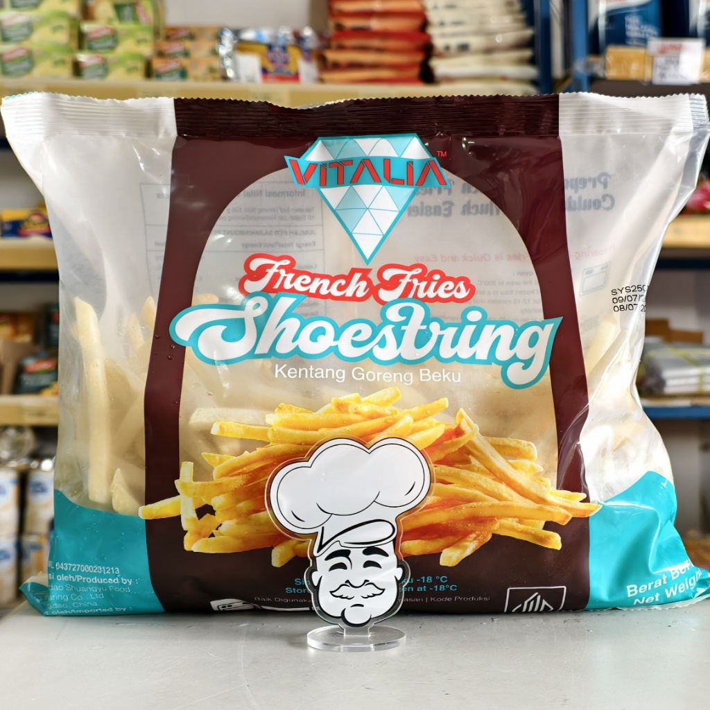 Vitalia Shoestring 1Kg / Kentang Shoestring Vitalia 1Kg / Kentang 1Kg / Kentang Shoestring 1Kg / Fre