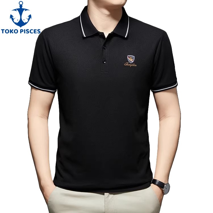 TOKO PISCES KAOS POLO PRIA BRAND WATCHOUT ORIGINAL LENGAN PENDEK