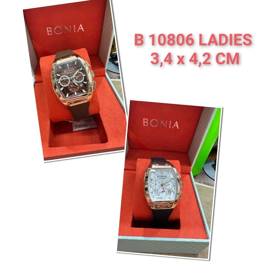 JAM TANGAN WANITA BONIA ORIGINAL BNB 10807 / BNB 10806 GARANSI RESMI/JAM BONIA CEWEK ORI BNB10807 / 
