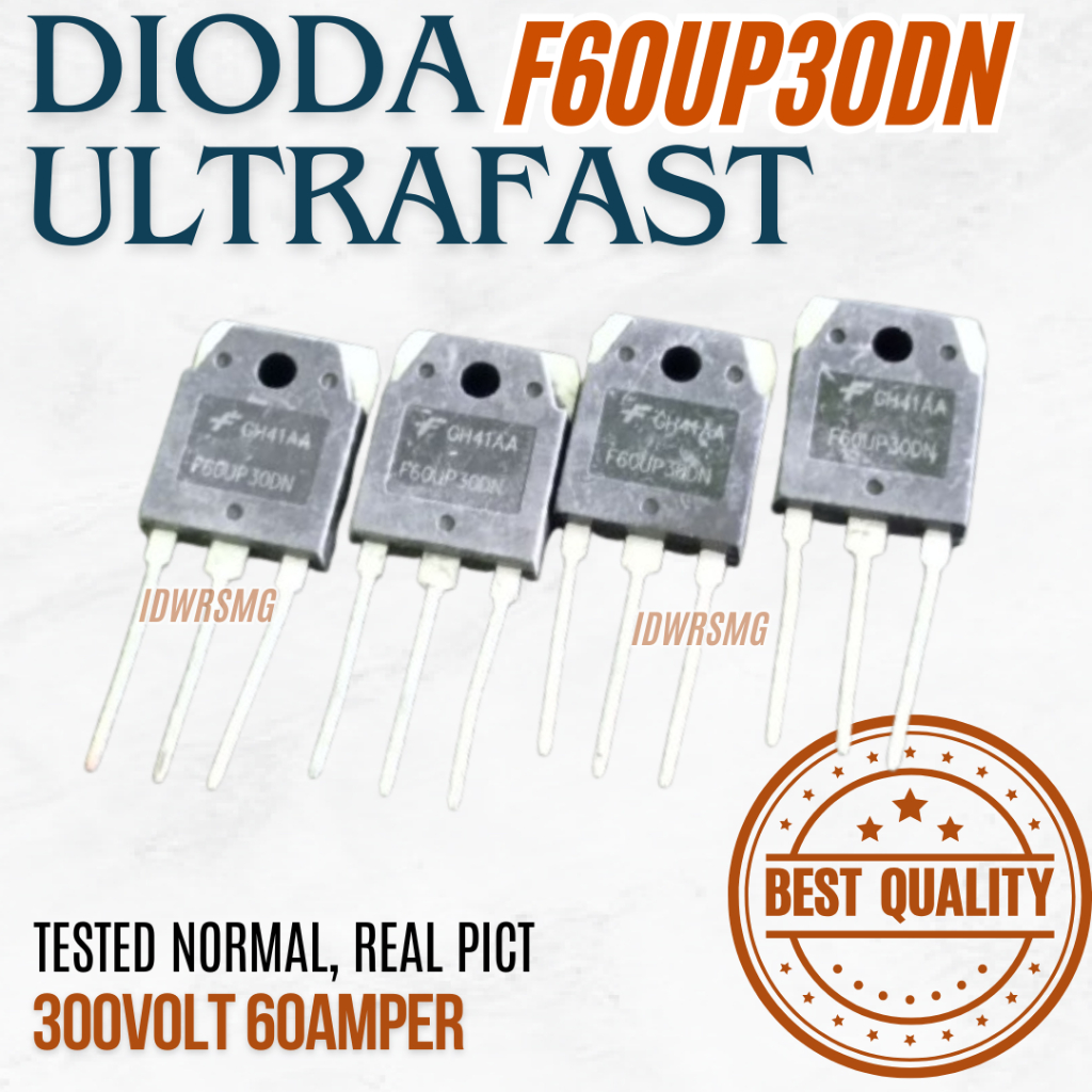DIODA ULTRAFAST ORIGINAL 60F30 60A 300V 60A 300 Dioda F60UP30DN Diode Ultra Fast