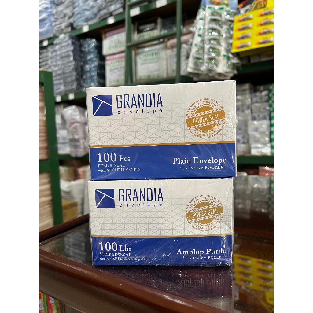 

Amplop Polos Grandia / Amplop Putih Pendek / Amplop Lem HIGH QUALITY