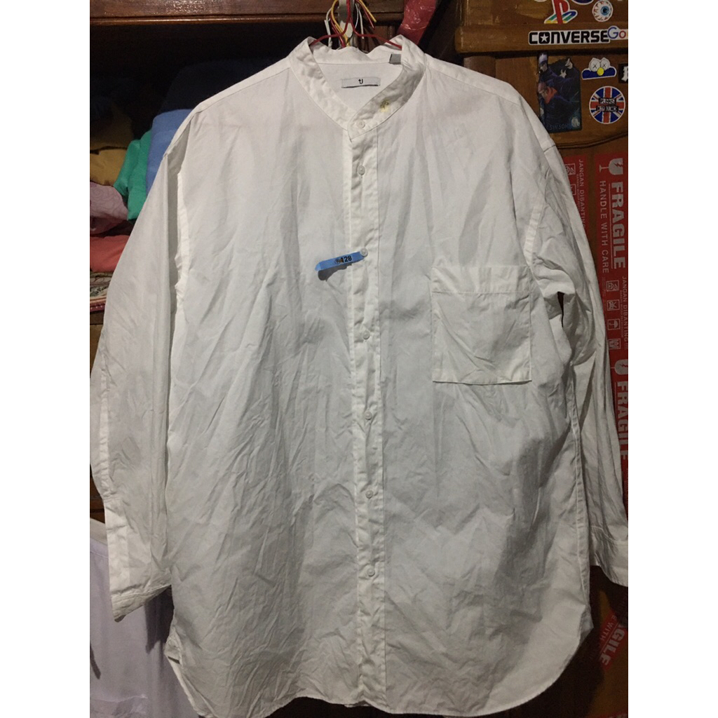 Kemeja Sanghai Uniqlo+ Second