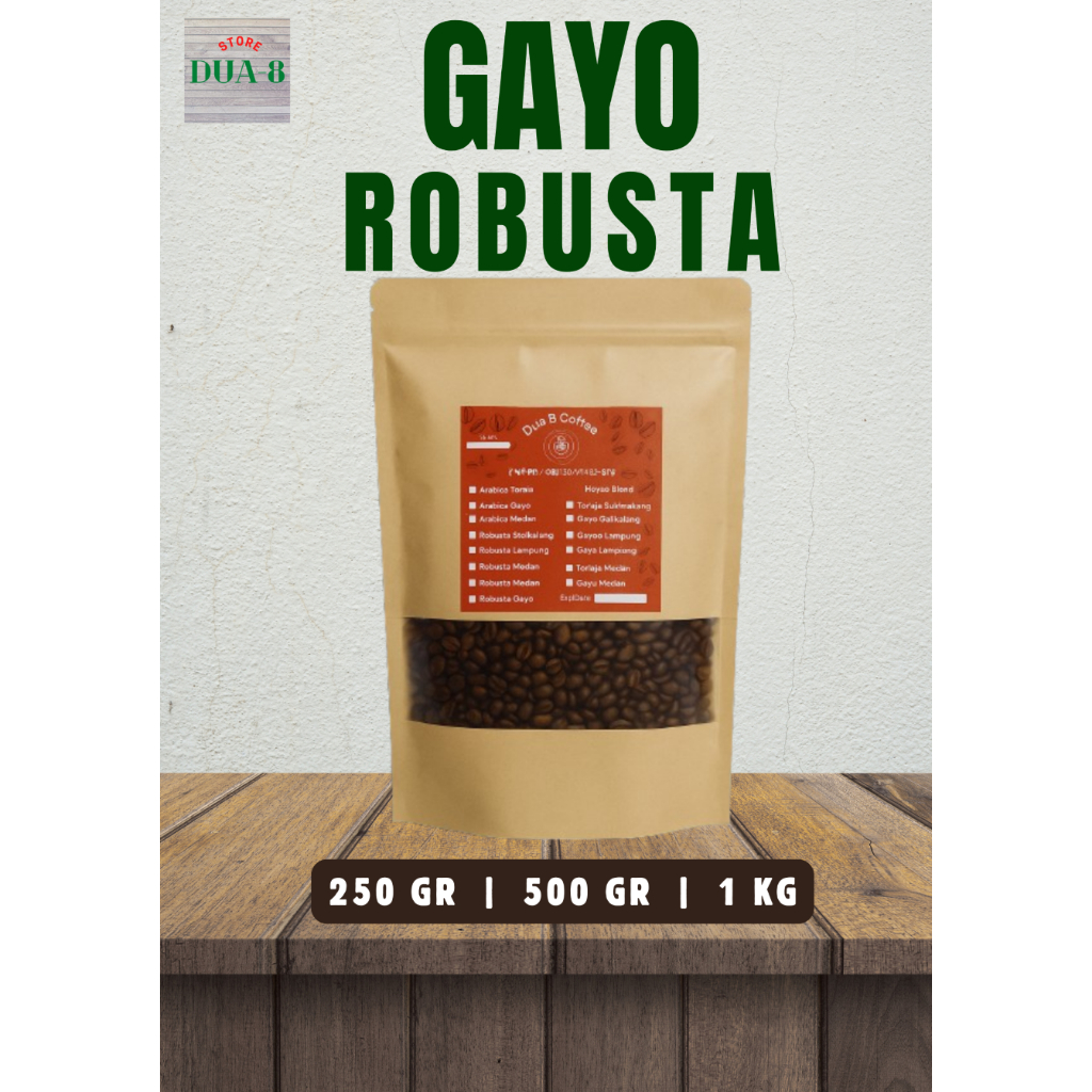 

BIJI KOPI BUBUK ROBUSTA ACEH GAYO - ROASTED BEAN