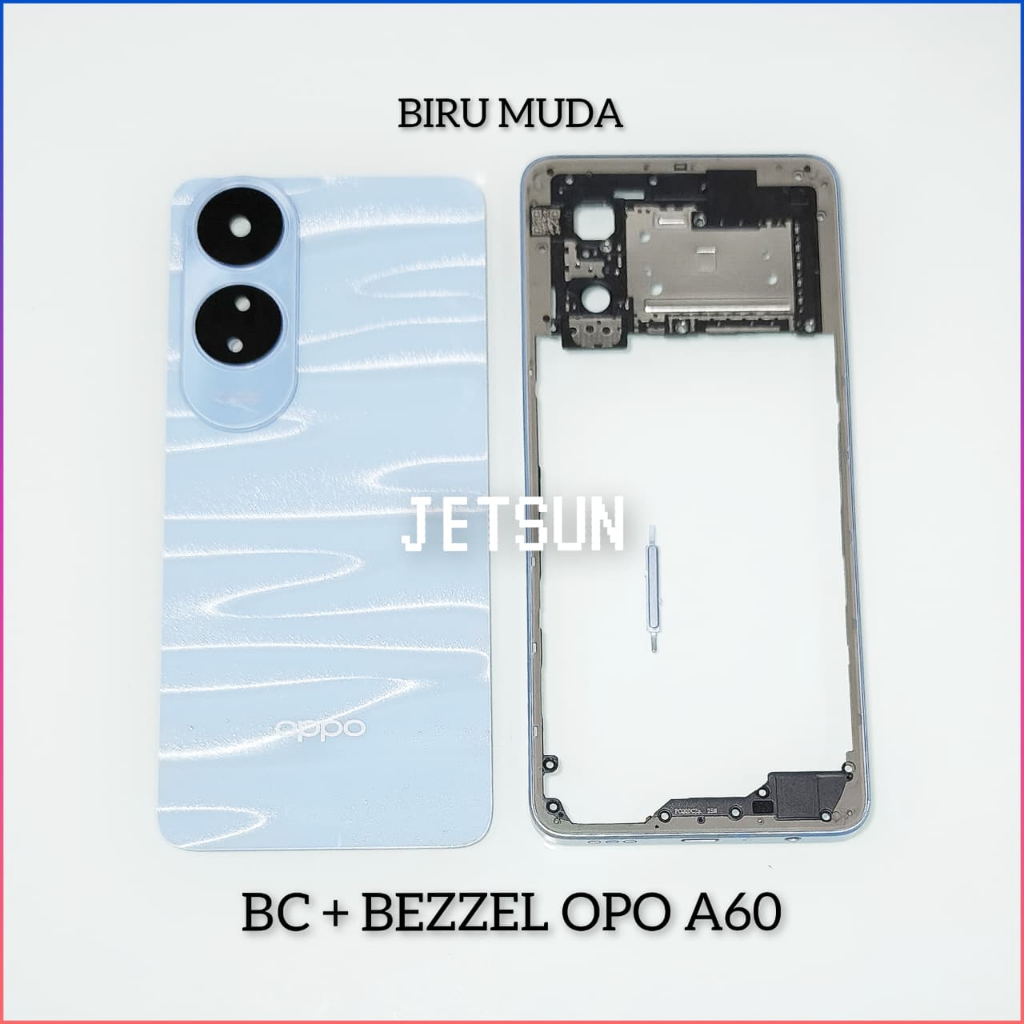 BACKDOOR + BEZZEL OPPO A60 + LENSA NEW