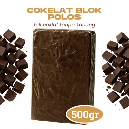 Coklat Blok 500 gr Bahan Kue Topping Coklat Batang
