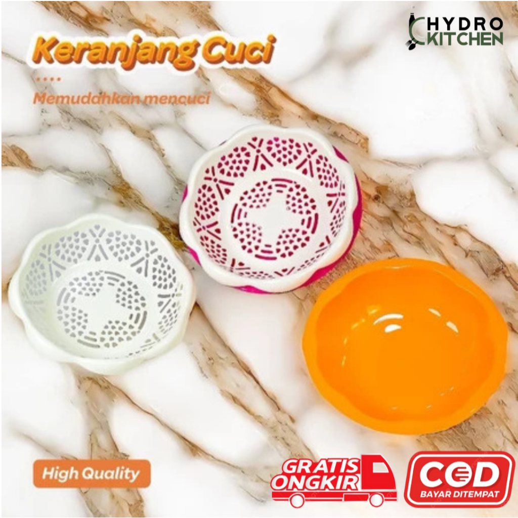 Keranjang buah sayuran | Tempat buah dan sayur plastik | Nampan plastik tempat buah - P534