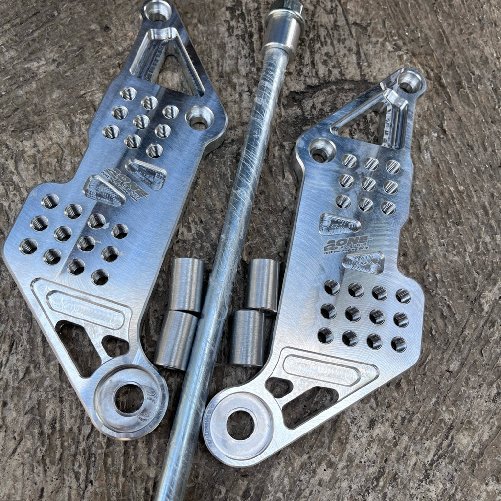 Breket Footstep Underbone Ninja Pnp Mx King Original Aone Racing Part Breket Ub Mx King Pnp Ub Ninja