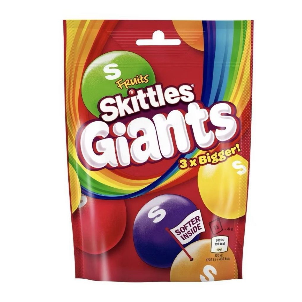 

S FRUIT SKITTLES GIANT 3X BIGGER!