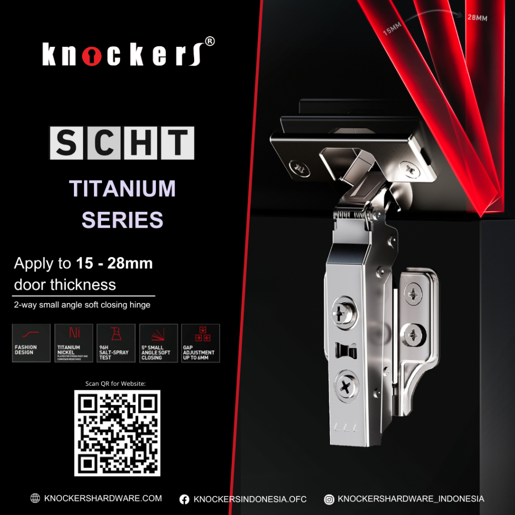 ENGSEL TITANIUM / SCHT /  KNOCKERS HARDWARE