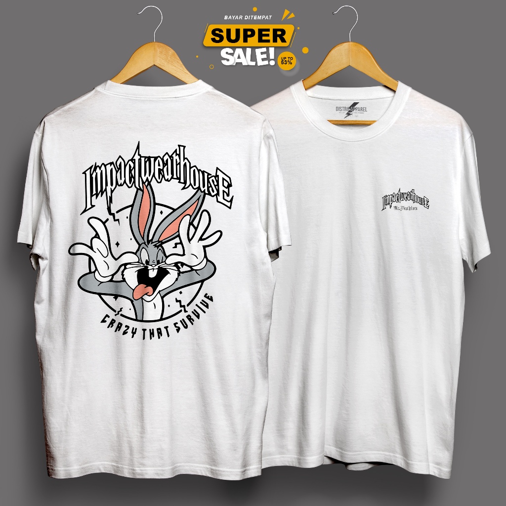 baju kaos pria simple / baju distro / KAOS DISTRO PRIA / NATIVE8 - Ink Bunnyos