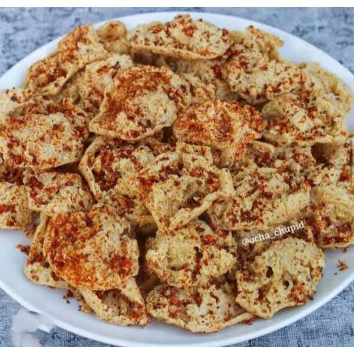 

A293 keripik tahu pong pedas 1kg,500gr,250gr,100gr