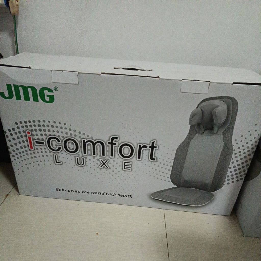 JMG I-Comfort Luxe Kursi Pijat Bisa dipakai di mobil