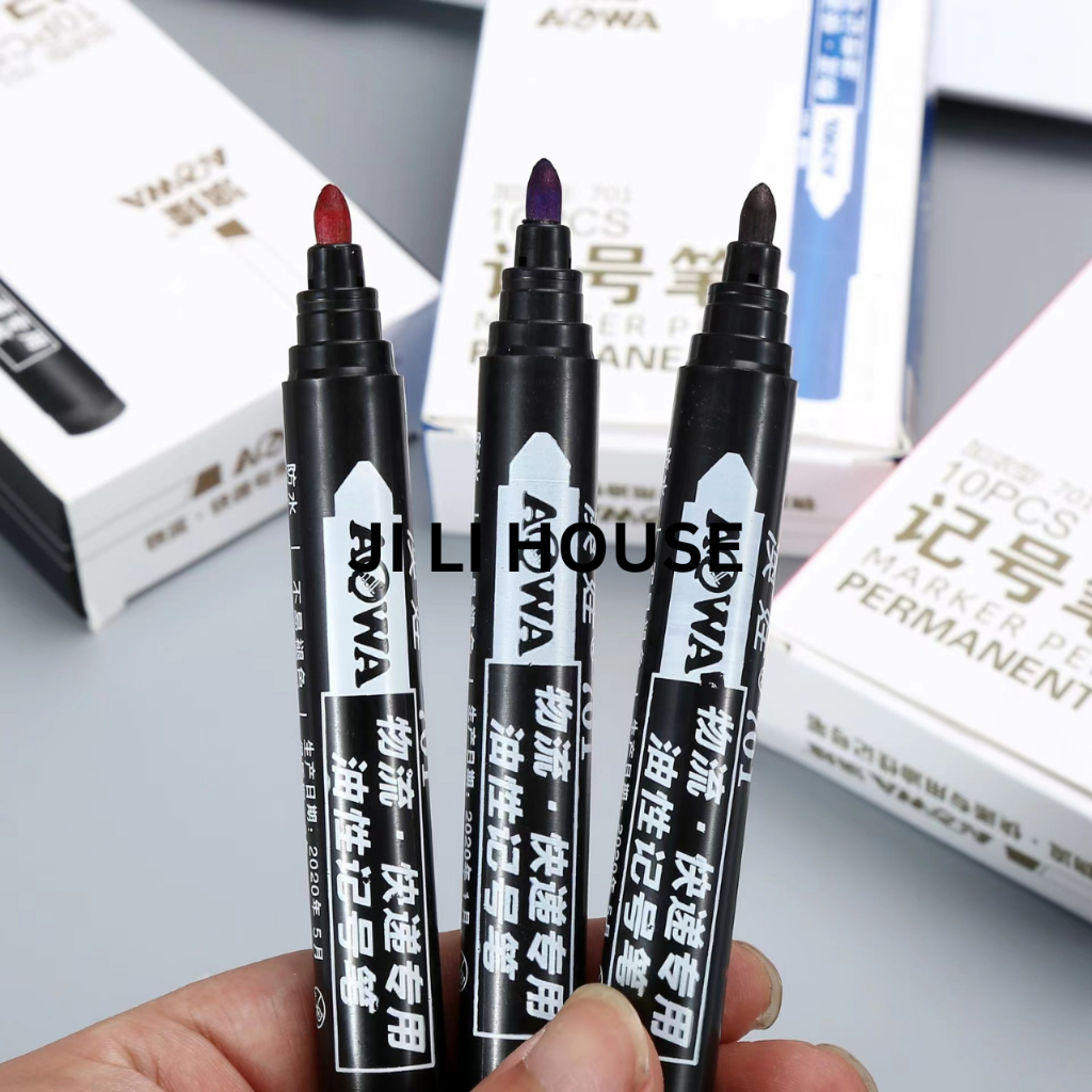 

Spidol Permanent Marker Aowa 701 Untuk Tulis Di Segala Permukaan Gratis Ongkir Xtra PAKET BORONG