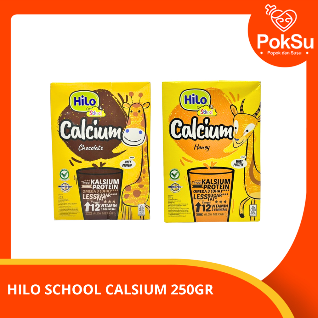

HILO SCHOOL HONEY & CHOCOLATE 250GR - SUSU TINGGI KALSIUM LEBIH RENDAH LEMAK