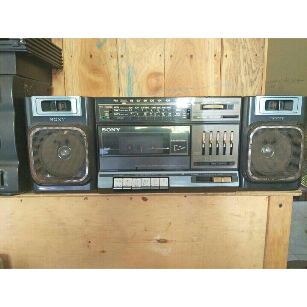 radio tape deck sony free packing kayu