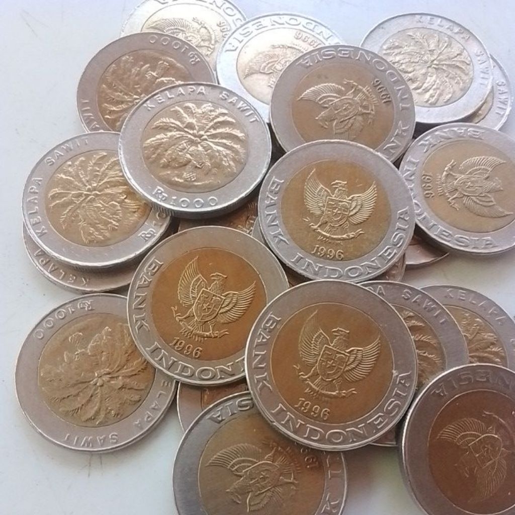 MURAH UANG KUNO 1000 KELAPA SAWIT TAHUN 1996