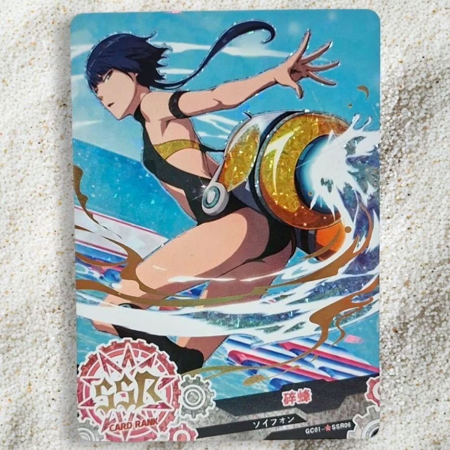 Kartu CCG Card Of God Bleach Soifon SSR Pink