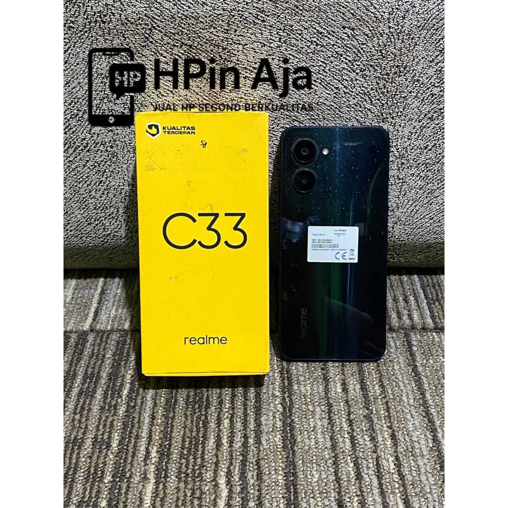 REALME C33 3/32GB SECOND FULLSET
