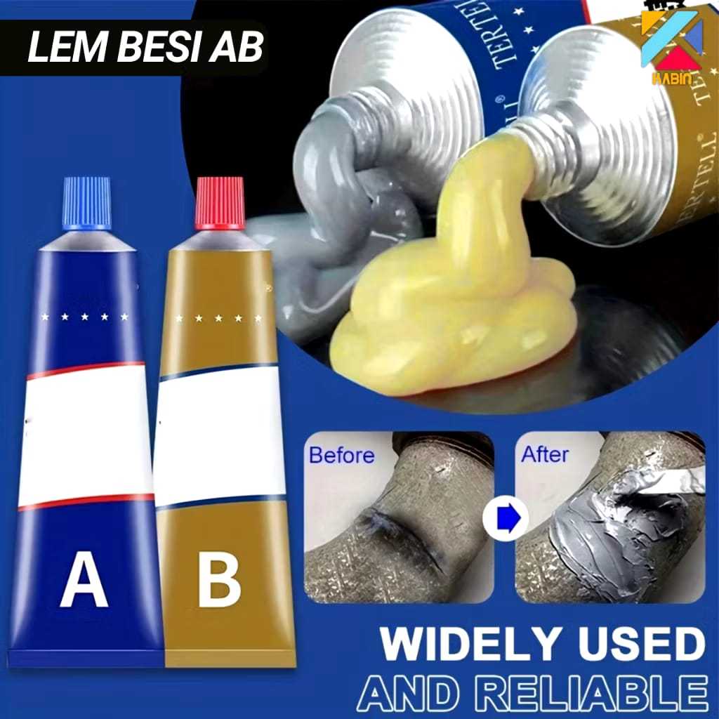 [COD] Lem Epoxy AB 20ml Super Kuat Anti Air Panas || Lem Epoxy AB Serbaguna Tahan Panas Dan Air