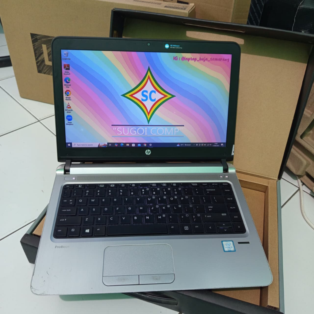 "SECOND "Laptop HP PROBOOK 440 G3 /i7 Gen 6 /8GB/256GB || SECOND BERKUALITAS DAN BERGARANSI ||