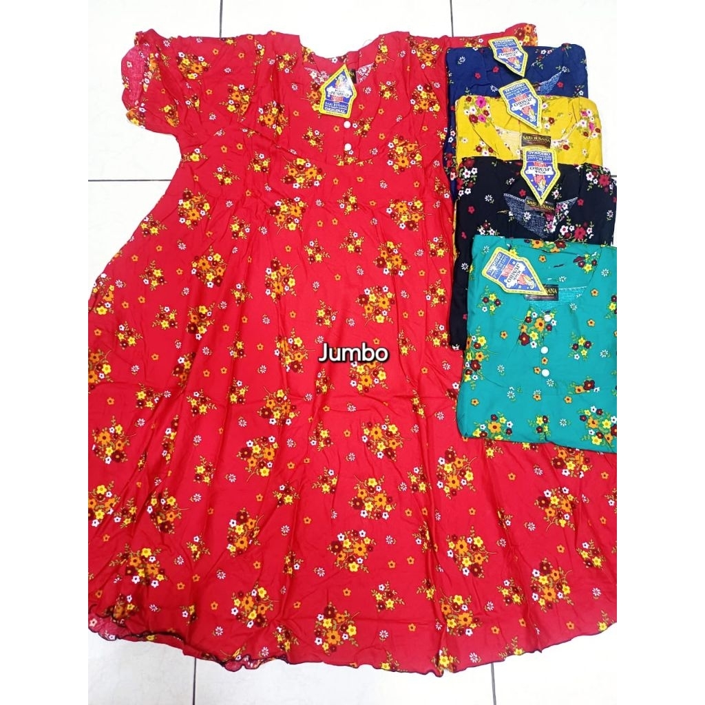 DASTER SARI BUSANA TANGAN PENDEK