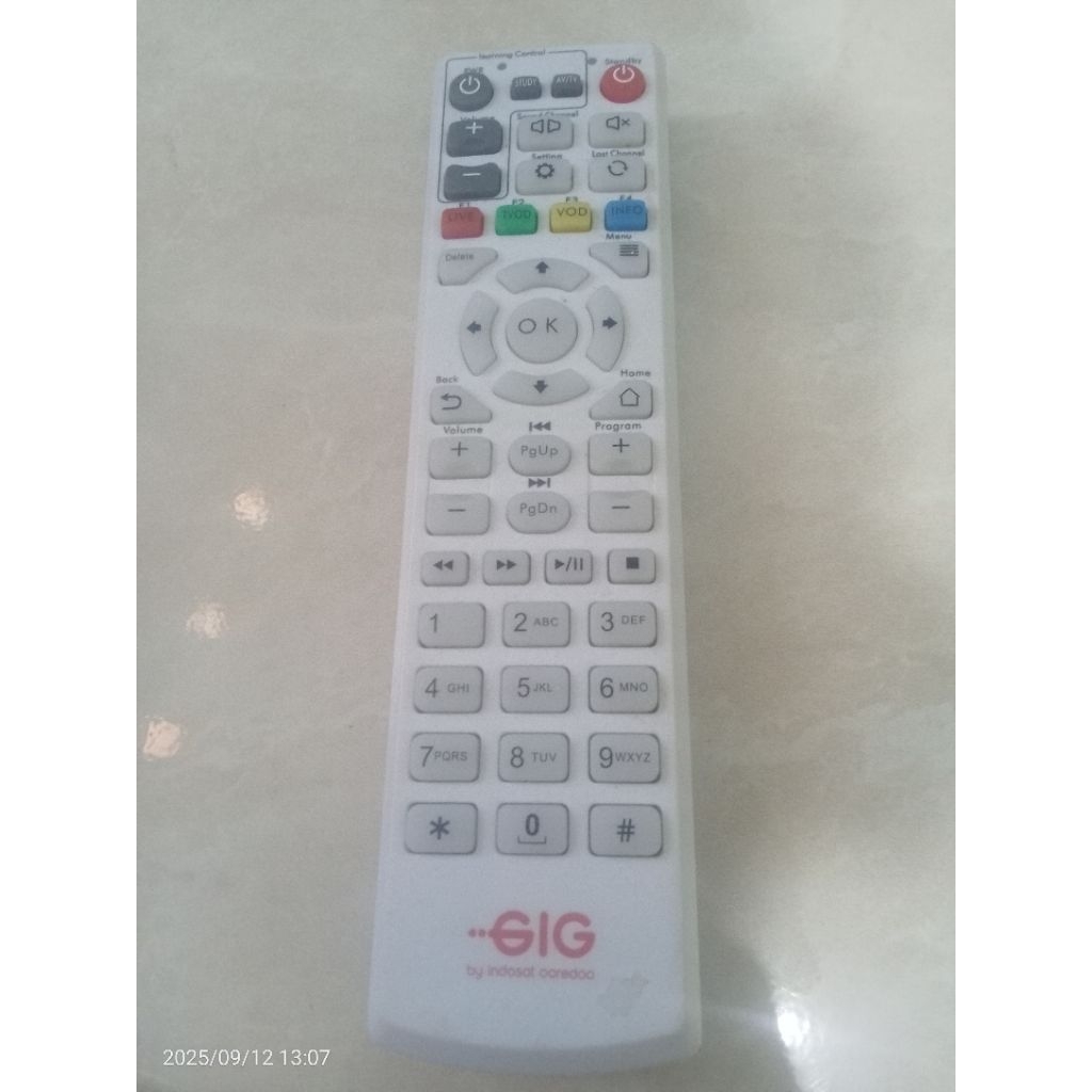 REMOTE STB GIG INDOSAT OREEDOO HG680-P DAN V1