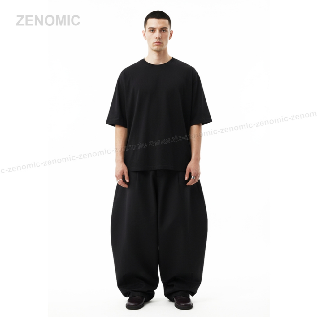 Celana Balon Pants Barell Long Baggy Pants Pria Zenomic Oversize