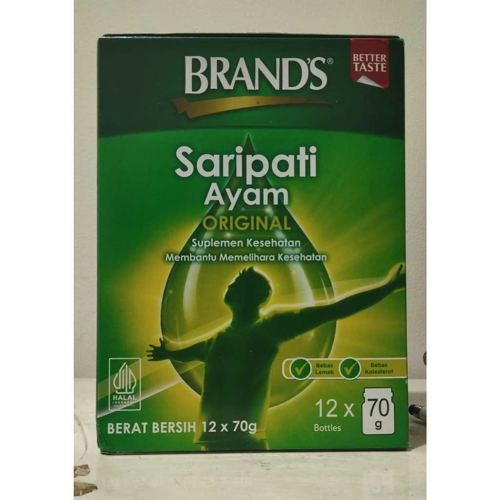Brands Saripati Ayam Original 70gr x12 botol