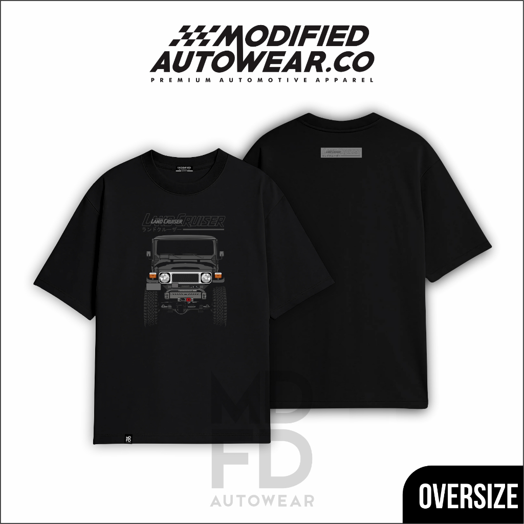 kaos landcruiser BJ40 kaos land cruiser FJ40 kaos pria kaos hardtop kaos oversize premium modified a