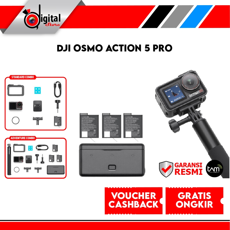 DJI Osmo Action 5 Pro Kamera Tindakan Profesional