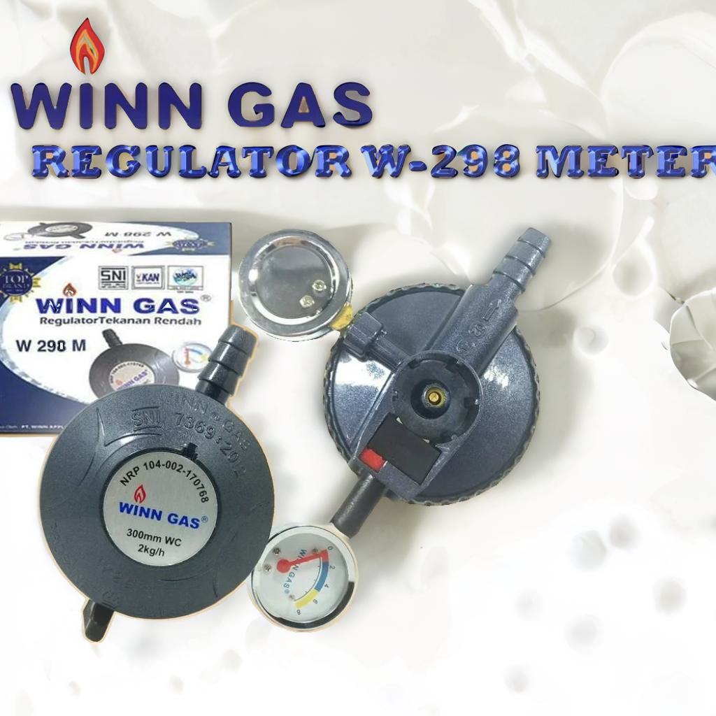 REGULATOR GAS TEKANAN RENDAH WINN GAS W-298 METER / REGULATOR WINN GAS