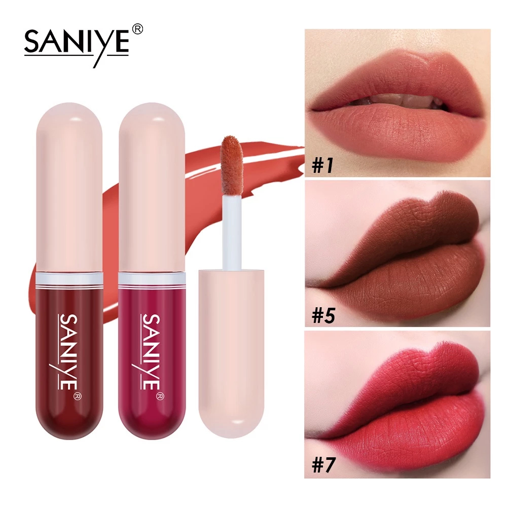 SANIYE Matte Lipstik Mini Kapsul Series Waterproof Transferproof L1135